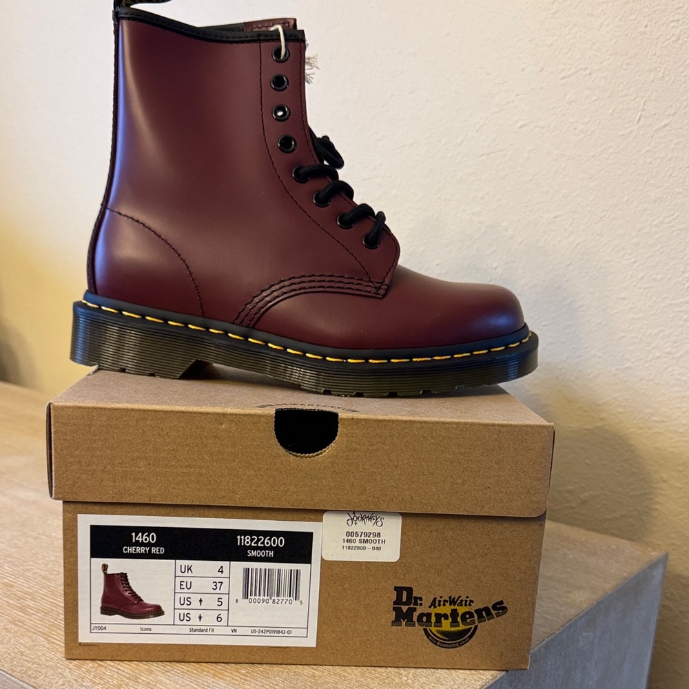 Dr. Martens Boots in Cherry Red